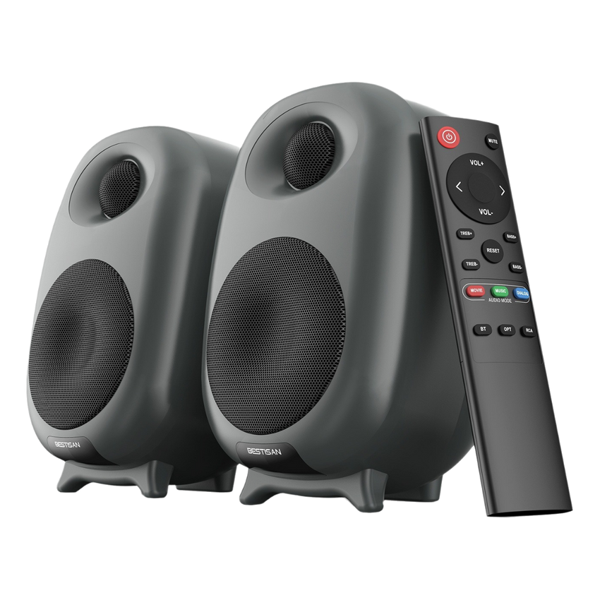 SR6 Premium 3" Active Bookshelf Speakers