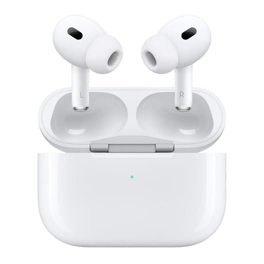 AirPods Pro (2nd generation) with MagSafe Case (USB-C) Bluetooth (White, True Wireless) With One Year Warranty
