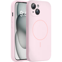 Magnetic for iPhone 17 Pro Max Case, Compatible with MagSafe, Integrated Silicone Camera Control Cover, 3.0mm Thicken Shockproof Drop Protection Phone Case for 17 ProMax, Orange