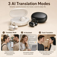 H22 AI Translation Open-Ear Earbud